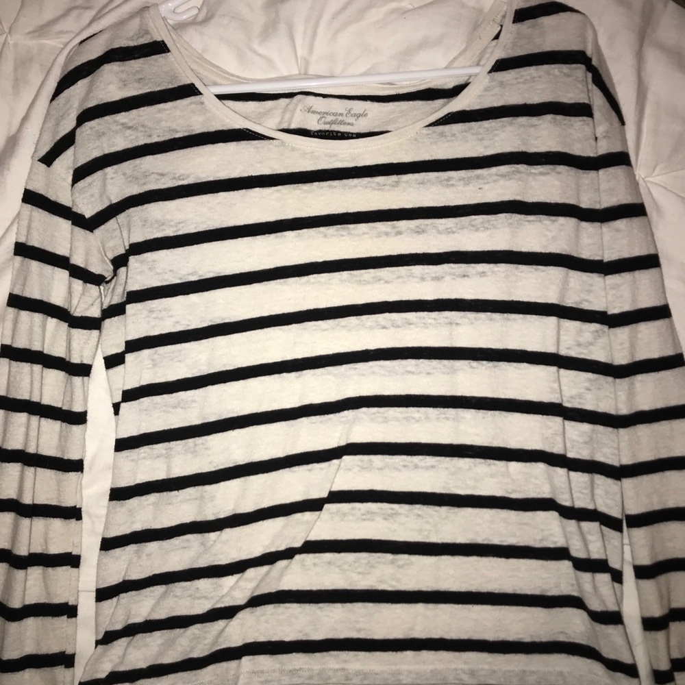 American Eagle striped long sleeve